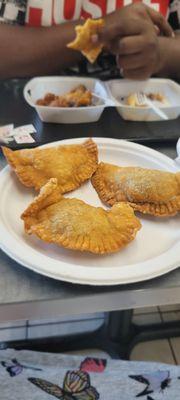 Chicken and Beef Empanadas