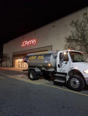 Fueling generators for JCPenney.