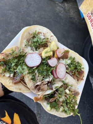 Tacos de carnitas