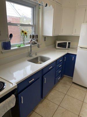 Finish countertop installed