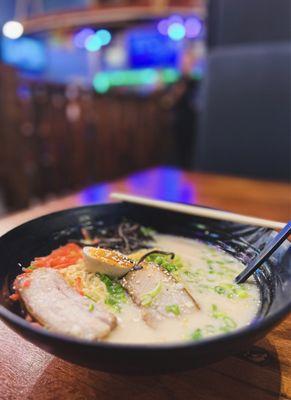 Hakata Hakata Tonkotsu Ramen with Red Ginger added