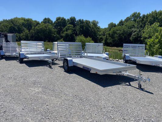 Aluma aluminum utility trailers