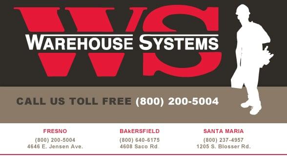 Warehouse Systems - Balers, compactors, racking, shelving, pallet jacks, docks, doors - Sales, Service and Parts!