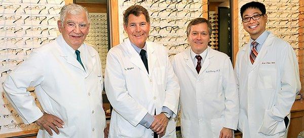 Our Doctors!
 Dr. Eric Chiu, Dr. George Bohigian, Dr. David Brigham, Dr. Kirk Morey