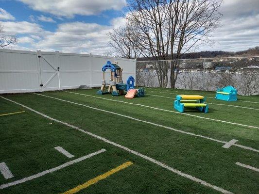 Outdoor play area