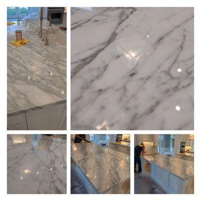 Marble restoration