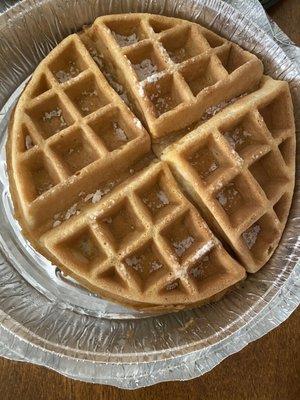 1 Waffle Only Breakfast