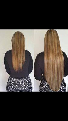 Hair extensions $250 full head for more info contact me at (714)472-0135 or text me