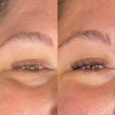 Lash lift & tint