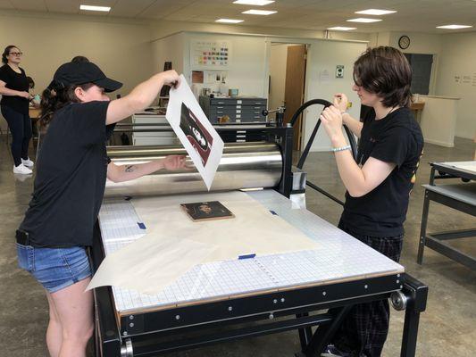 Printmaking Workshops and Lab