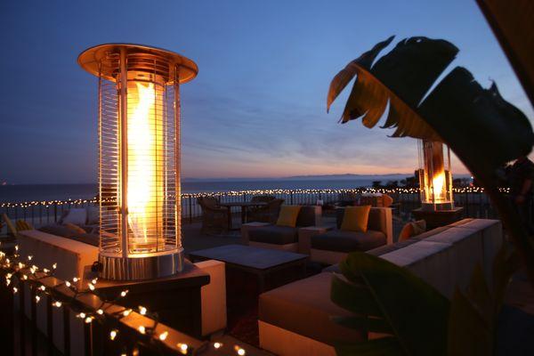 Panoramic ocean backdrop to our rooftop event space; contact our event coordinator for details and a tour!