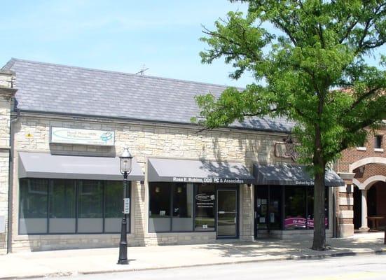 Our office in downtown Park Ridge