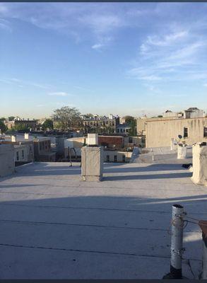 Commercial granulated roof