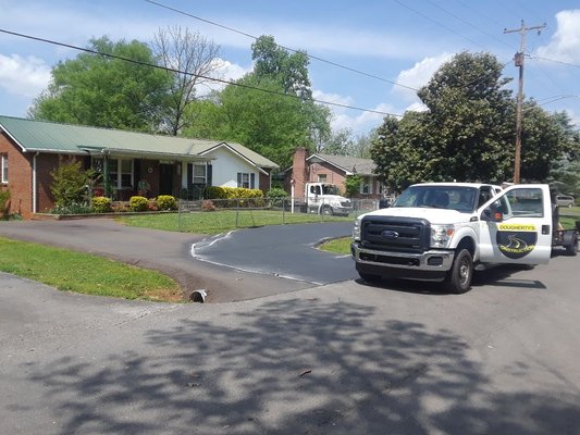 Tired of two different styles of driveway