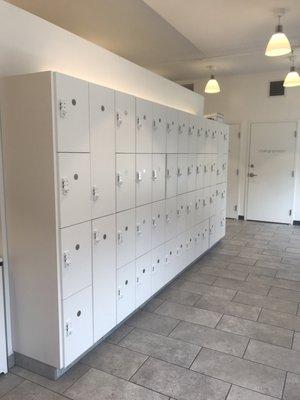 Coed lockers