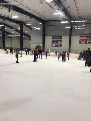 Ice skating ring