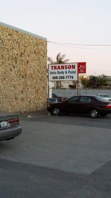 Auto body and paint next to the smog shop also