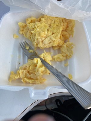 Supposed to be eggs over easy.