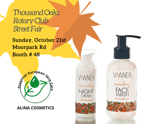 Alina Cosmetics with be in the booth 48-A