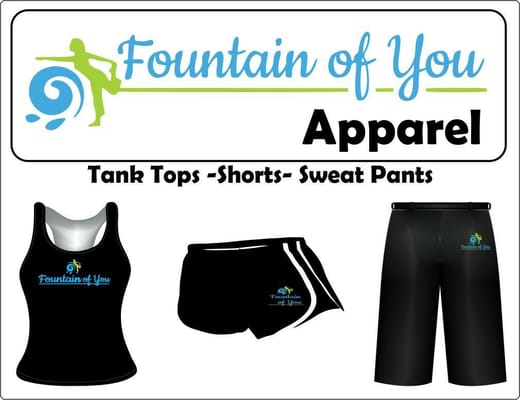 Fountain of You Fitness Fashion!  Comfy, flattering, all about YOU!