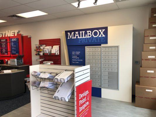 We offer private physical and virtual mailboxes allowing you to register a business address.