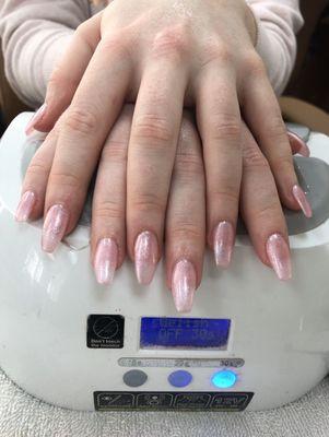 Gel Color Coffin Shape