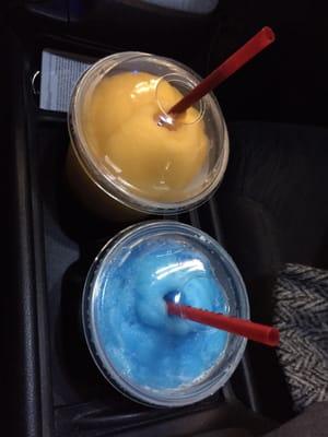 His and her slushies