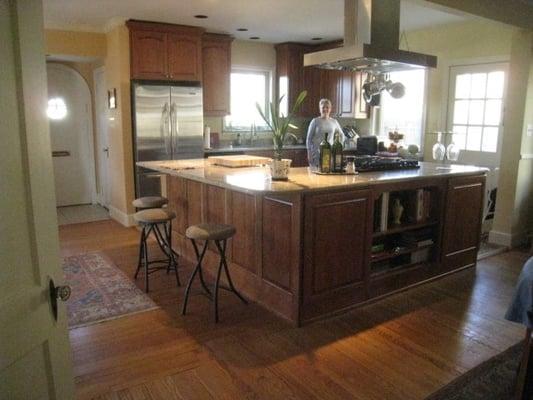 Custom kitchen.