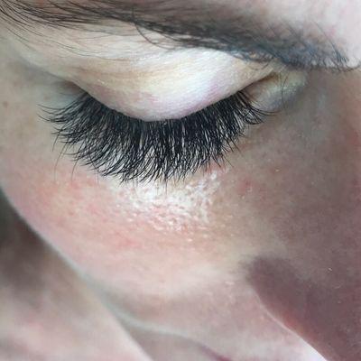 Volume lash extensions