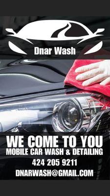 Im a mobile carwash and detailing, coming to you to make it easy 
Using the best product on the market to take care the right way