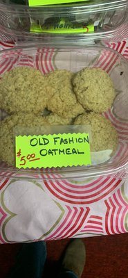 Old Fashion Oatmeal Cookies