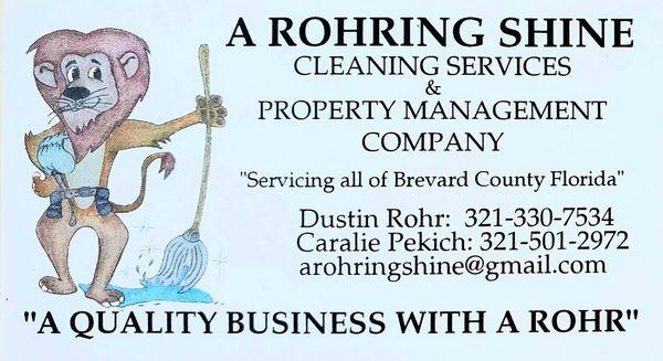 A Rohring Shine Cleaning Service & Property Management