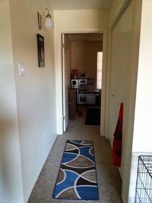 Two bedroom, downstairs apartment.