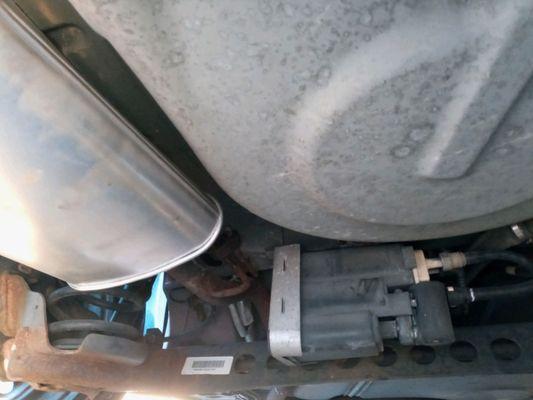 Muffler installed by C & K. Makes a loud noise