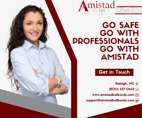 Go safe. Go with professionals. Go with Amistad. Trust our experienced team for reliable and compassionate bail assistance. Visit our websit