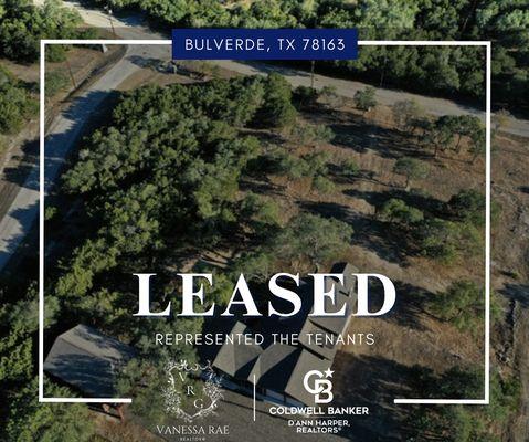 Just Leased 
If you're in the market for a new home, whether buying or leasing, I'm here to assist with all your Real Estate needs!