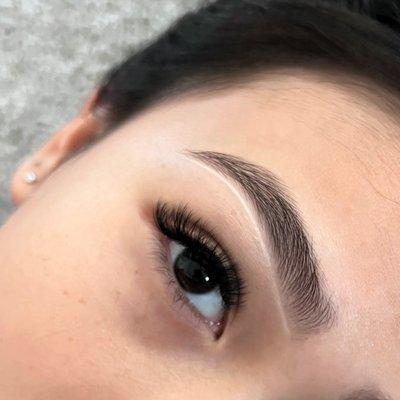 Brow wax | Wispy full set