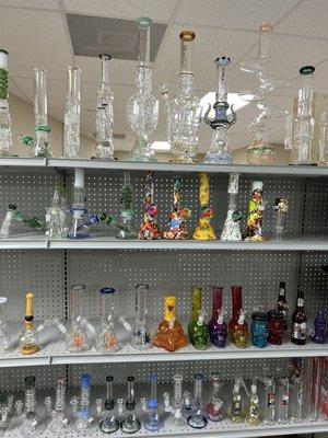 More glass! Some really cool pieces!