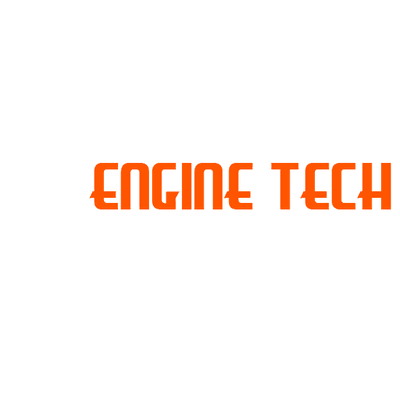 engine technology and machine logo