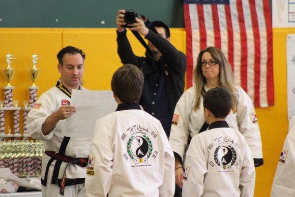 Sr.Master Hyson Fall 2018 Black Belt Promotion