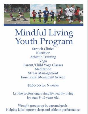 New program. Helping kids and parents navigate the stressors of life