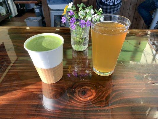 Barrel Brothers Hazy & White chocolate matcha