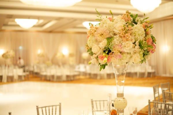 Tall Centerpiece for Reception - August 4, 2012