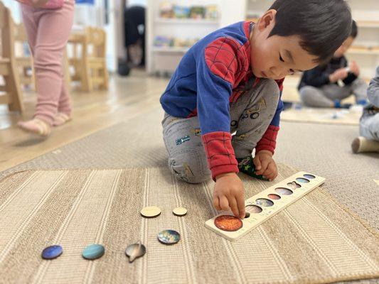 Solar system learning