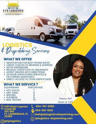 Tjs Logistics & Dispatching Services