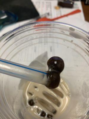 Cannot suck boba through straw