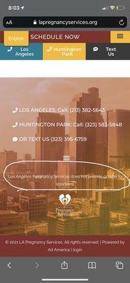 Los Angeles Pregnancy Services