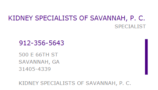 Kidney Specialists of Savannah