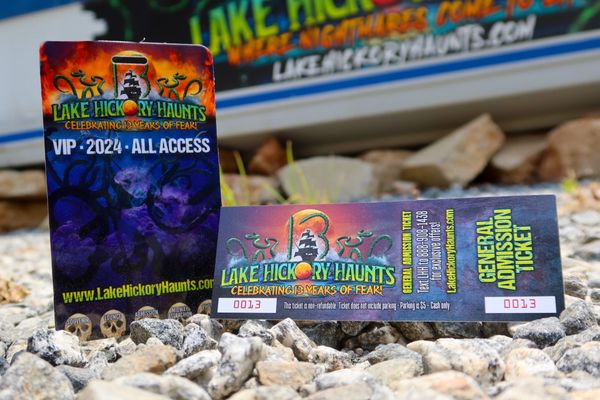 Lake Hickory Haunts 2024 VIP Pass & General Admission Ticket