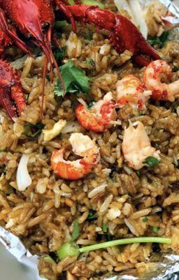 Magic cajun shrim fry rice